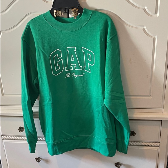 GAP Classic Green Crewneck Sweatshirt - Picture 1 of 9